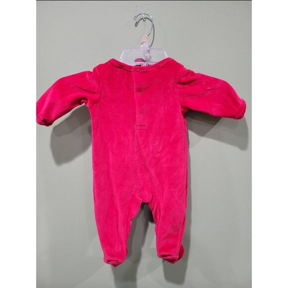 Vintage Baby's first Christmas dress red with hat and booties size 0 to 3 months - Picture 9 of 9